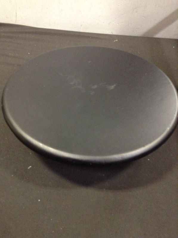 Photo 2 of 10.9 Acacia Modern Cake Stand Black - Threshold