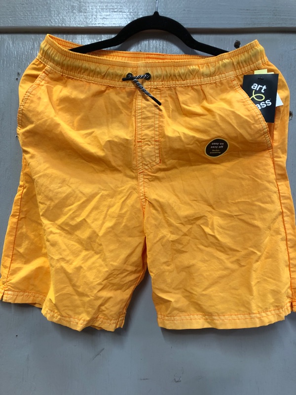 Photo 2 of Boys' Swim Trunks - art class™ yellow
Size XL (16)
