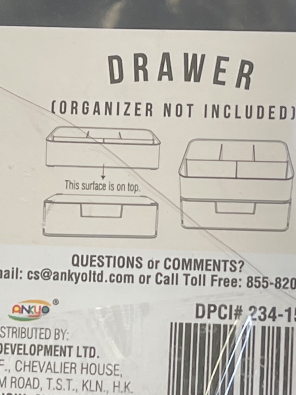 Photo 1 of 2ct 1 pc Drawer Organizers