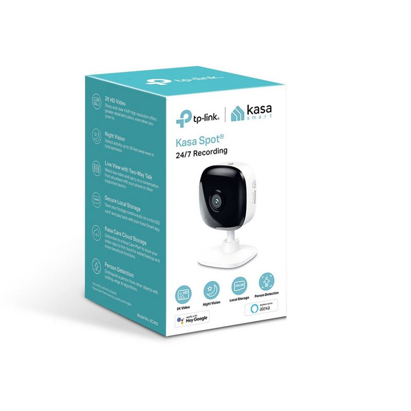 Photo 1 of TP-Link Wi-Fi Kasa Spot 2k with SD Card Storage

