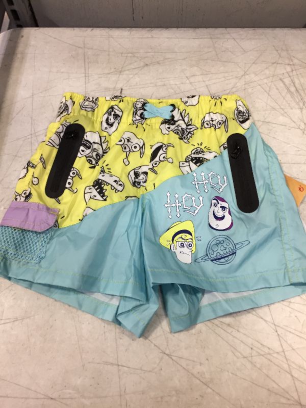 Photo 2 of BOYS DISNEY TOY STORY SWIM TRUNKS SIZE 4