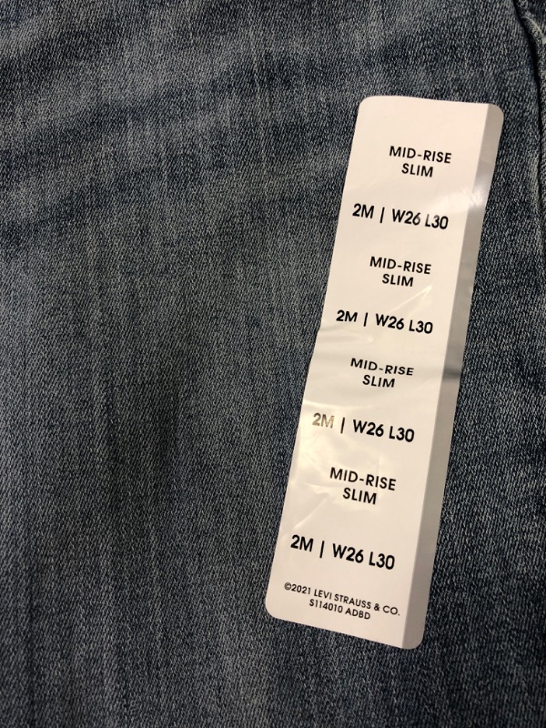 Photo 3 of DENIZEN® from Levi's® Women's Mid-Rise Slim Jeans -
