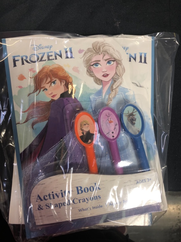 Photo 3 of Disney Frozen II Activity Pad with Character Crayons  -- Comes with 2 Books -