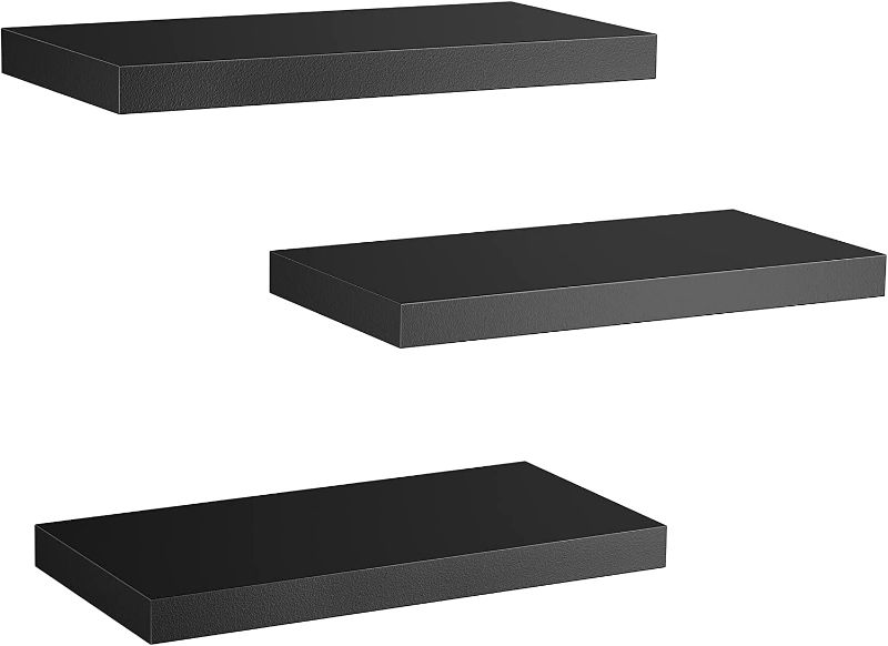 Photo 1 of AMADA HOMEFURNISHING Floating Shelves Black