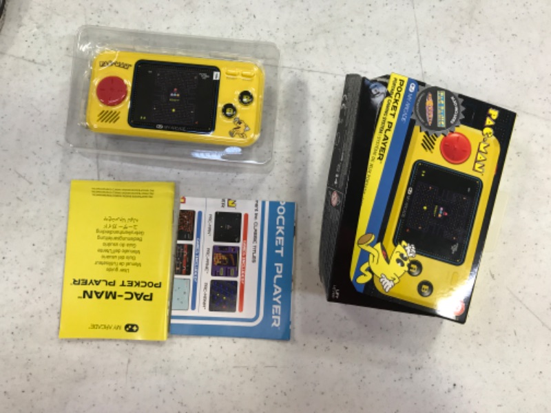 Photo 2 of MYARCADE PAC MAN MINI POCKET PLAYER-----UNALBE TO TEST