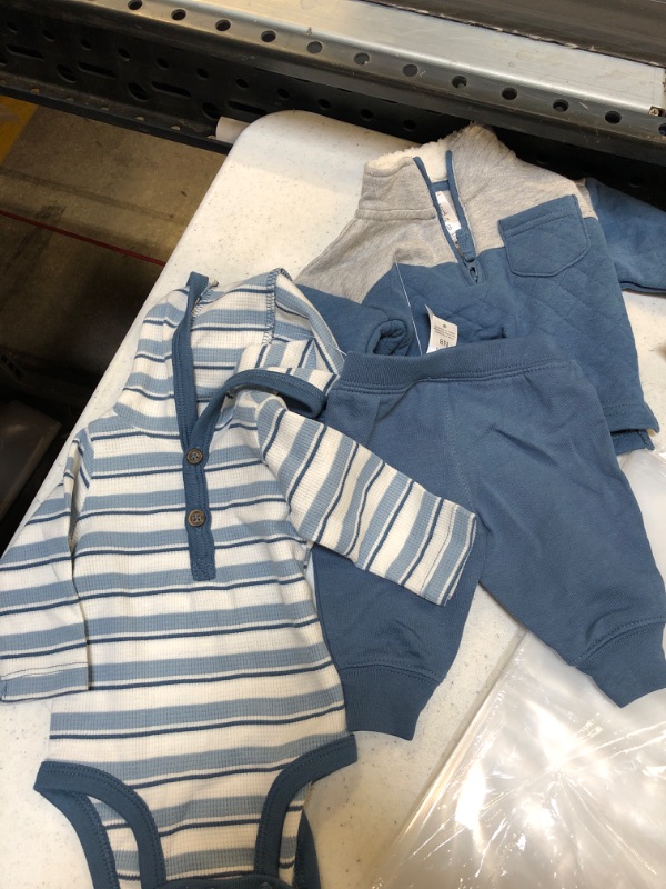 Photo 2 of Carter's Just One You® Baby Boys' Quilted Top & Bottom Set -
SIZE NEWBORN