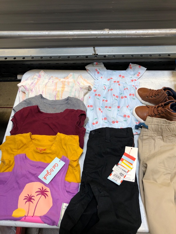 Photo 1 of CLOTHING BUNDLE (12 MONTH,18 MONTH SHOE 6)