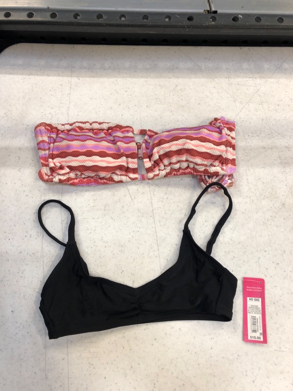 Photo 1 of 2 PCS MISC BATHING SUIT ITEMS- SIZE XS AND S