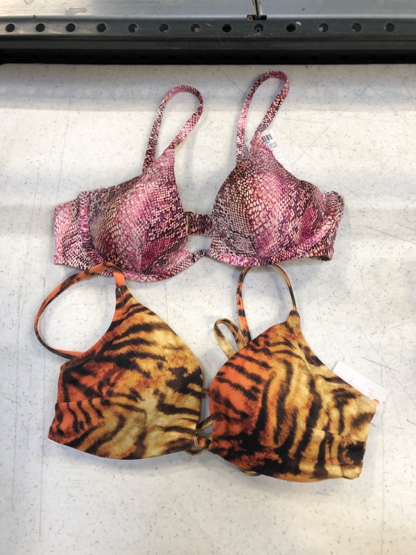 Photo 1 of 2 PCS MISC BATHING SUIT ITEMS- SIZE 36C AND 34 D