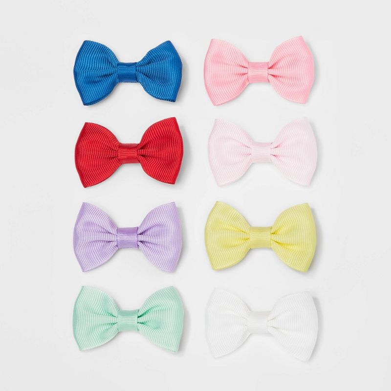 Photo 2 of Baby Girls 6pk Bow Headwrap - Just One You made by carters 0-12M--Baby Girls' 8pk Hair Clips - Cloud Island™

