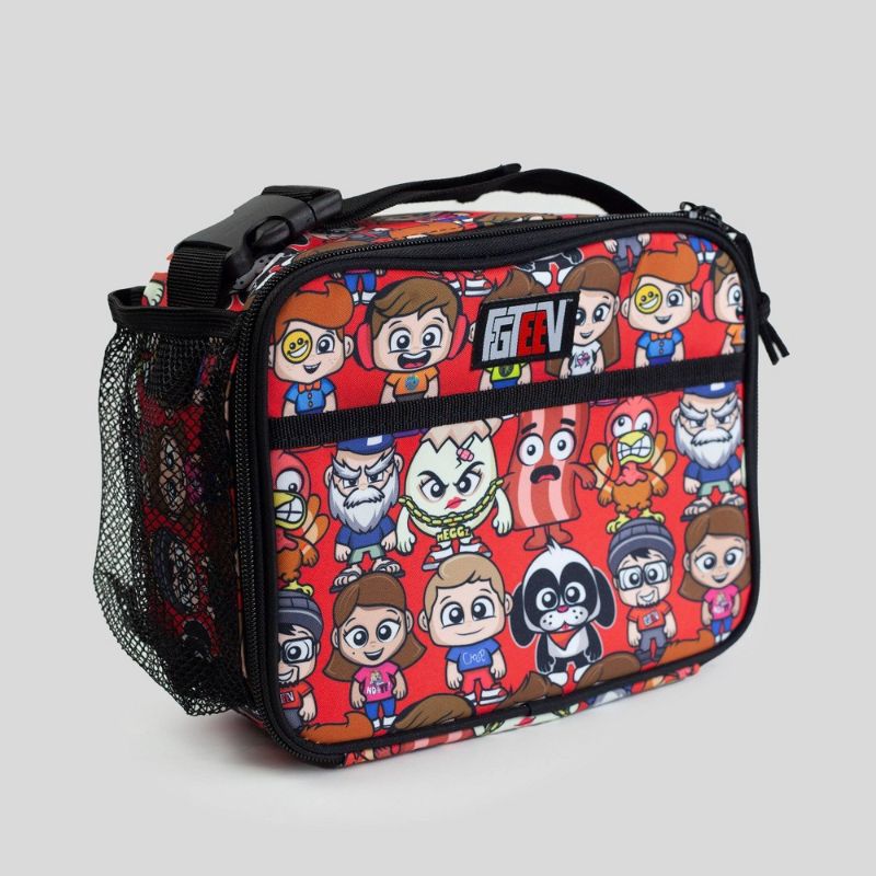 Photo 1 of FGTeeV KIDS Lunch Bag - Red
