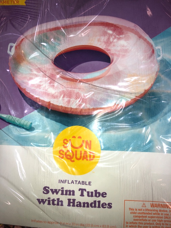 Photo 1 of 2 COUNT....33" Swim Tube Tropical with Handles - Sun Squad™