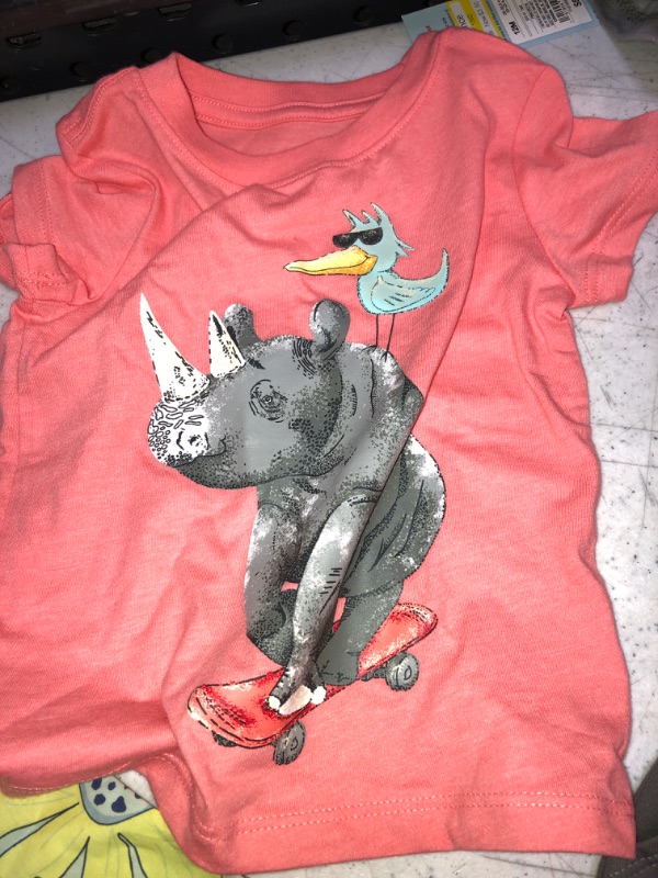 Photo 1 of BABY GIRL CLOTHES LOT , ALL SIZE 12M EXCEPT FOR PINK SHORTS (SIZE 18M) , 6PCS