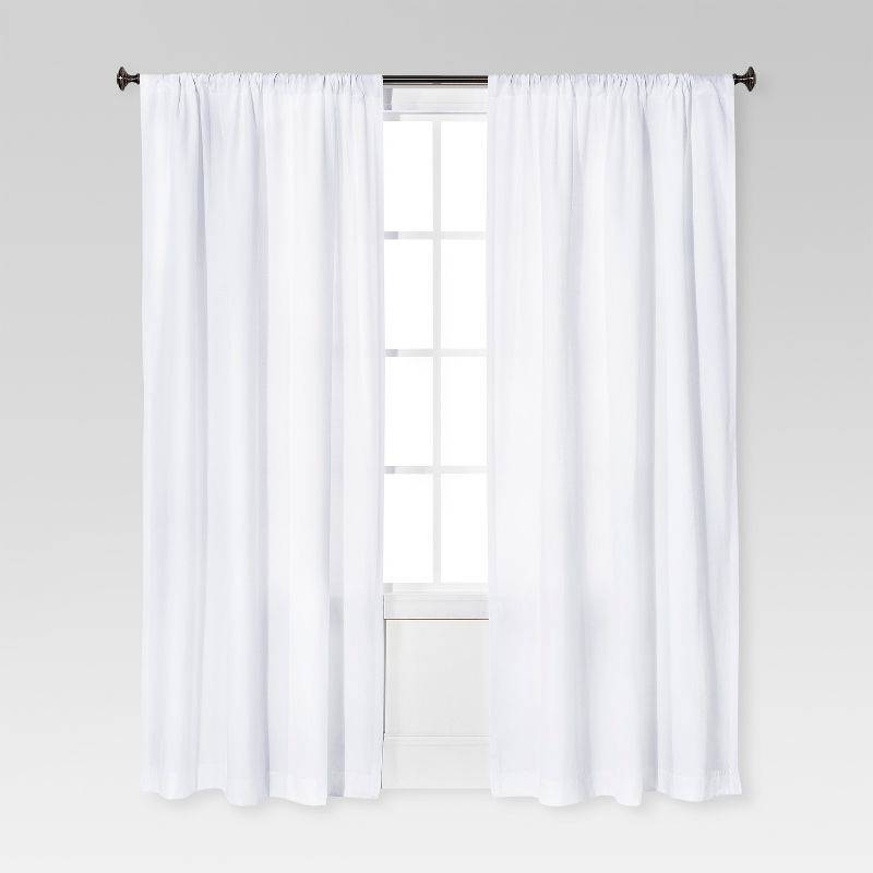 Photo 1 of 1pc Light Filtering Farrah Window Curtain Panel - Threshold™

