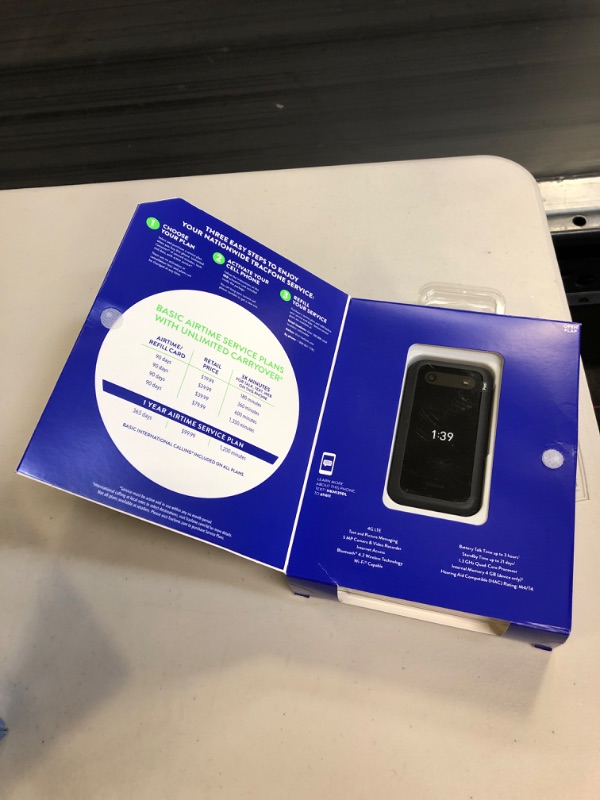 Photo 1 of Tracfone Prepaid Nokia 2760 Flip 4G (32GB) CDMA Smartphone - Black

