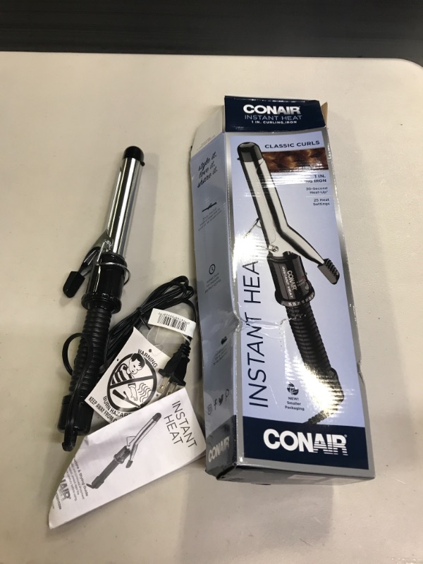 Photo 1 of Conair Instant Heat Curling Iron, 1 Inch | CVS
