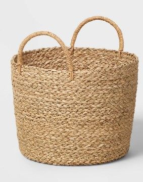 Photo 1 of Woven Seagrass Basket Natural - Brightroom™

