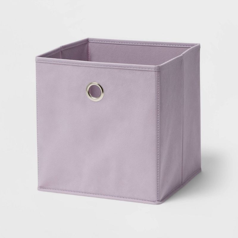 Photo 1 of 11" Fabric Cube Storage Bin - Room Essentials™ 3 COUNT 
