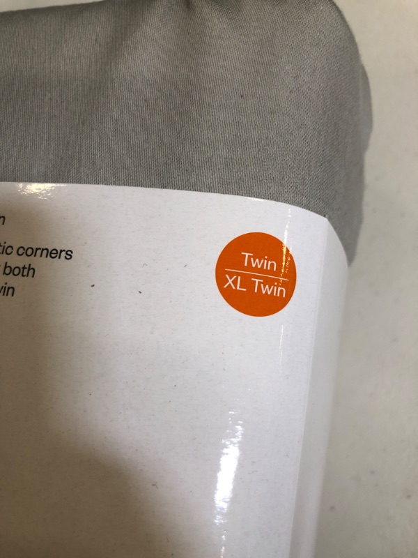 Photo 3 of 100% Cotton Sheet Set - Room Essentials™ SIZE TWIN/TWIN XL

