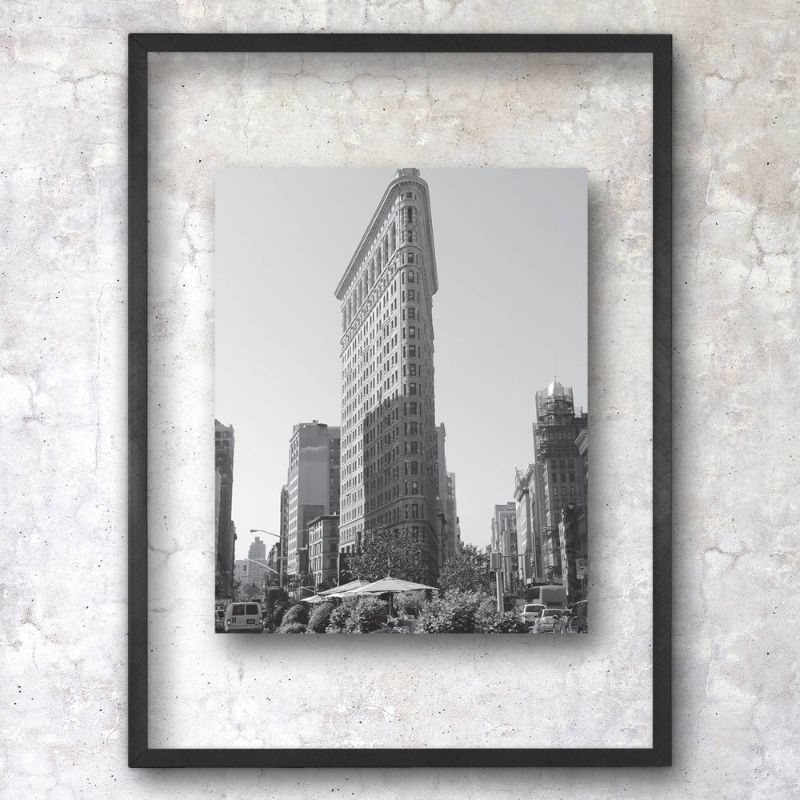 Photo 1 of 15.5" X 11.5" Float Thin Metal Gallery Frame Black - Project 62™
