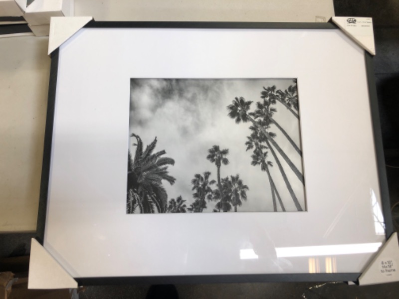 Photo 2 of 14" X 18" Matted to 8" X 10" Thin Gallery Frame Black - Project 62™
