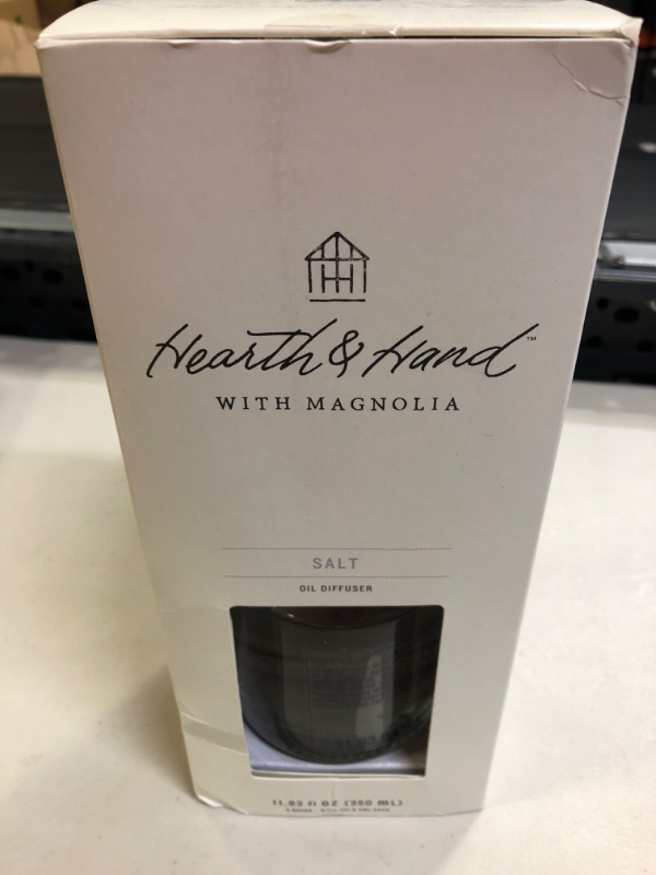 Photo 2 of 12.3 Fl Oz Salt Oil Diffuser - Hearth & Hand™ with Magnolia
