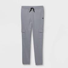 Photo 1 of Boys' French Terry Cargo Jogger Pants - art class SIZE L 