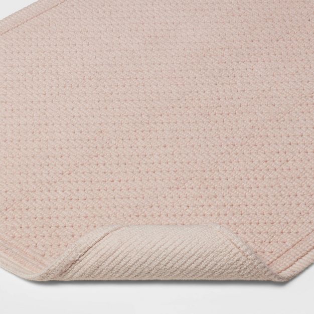 Photo 1 of 21"x30" Performance Solid Cotton Bath Mat - Threshold™

