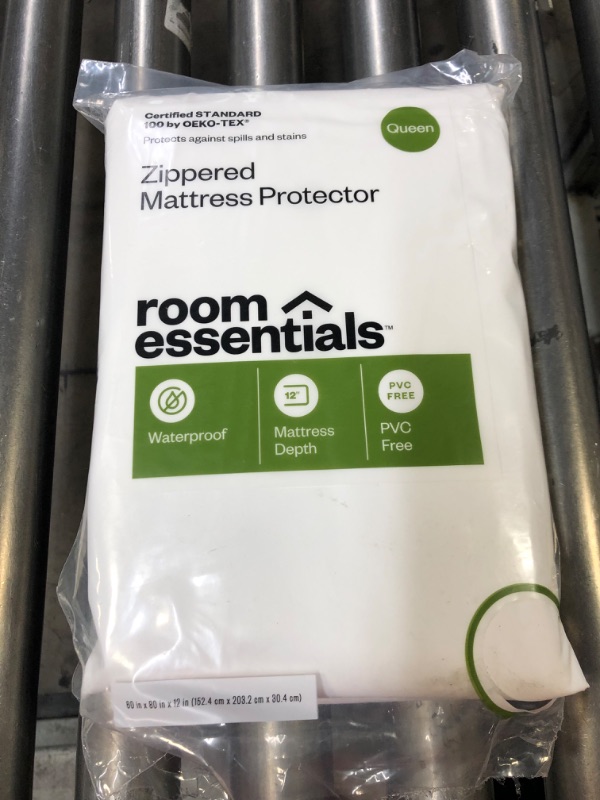 Photo 2 of Zippered Mattress Protector - Room Essentials™

