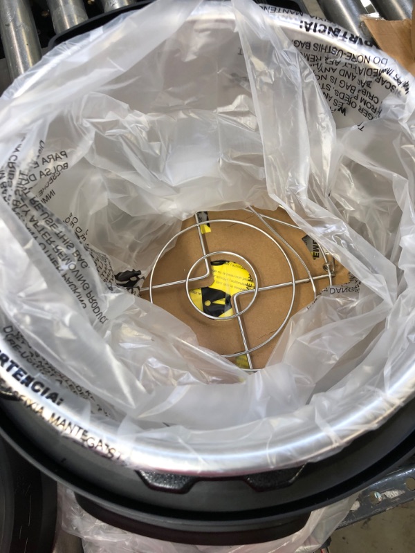 Photo 1 of ***MAJOR DAMAGE TO PACKAGING****8 qt. Stainless Steel Duo Electric Pressure Cooker