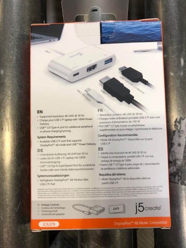 Photo 3 of j5create USB Type-C to HDMI & USB 3.0 with Power Delivery