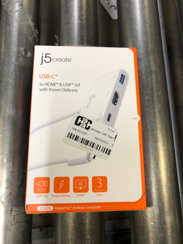 Photo 2 of j5create USB Type-C to HDMI & USB 3.0 with Power Delivery