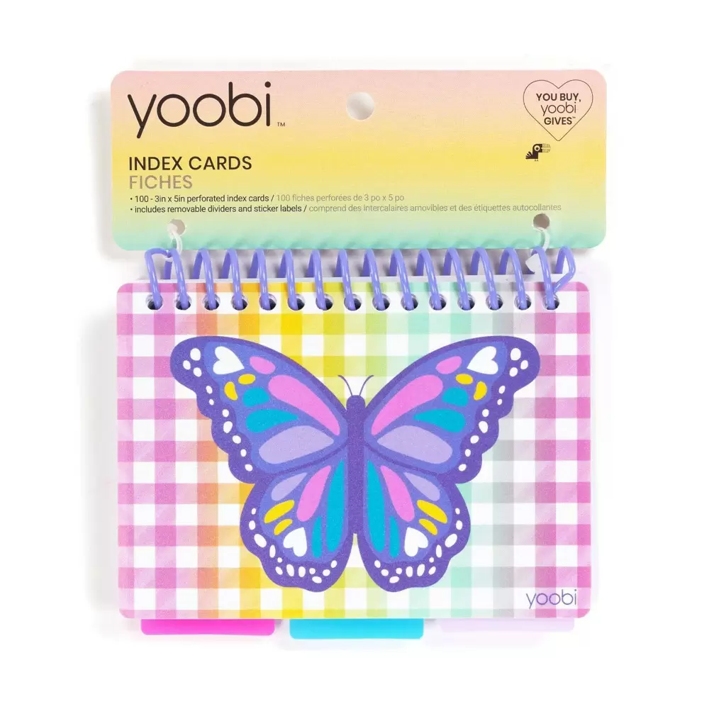 Photo 1 of Yoobi Index Cards Spiral Pad	
