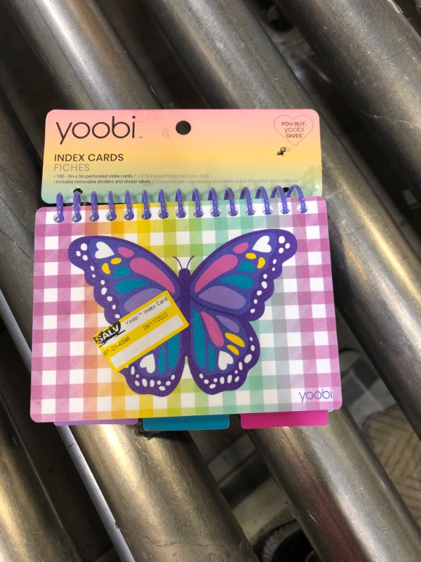 Photo 2 of Yoobi Index Cards Spiral Pad	