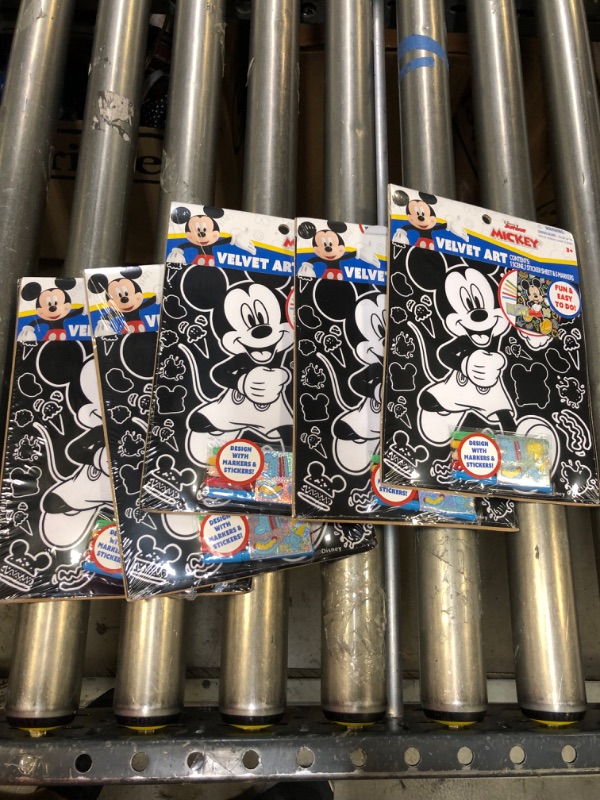 Photo 2 of ***5 PACK*** DISNEY JUNIOR MICKEYVELVET ART