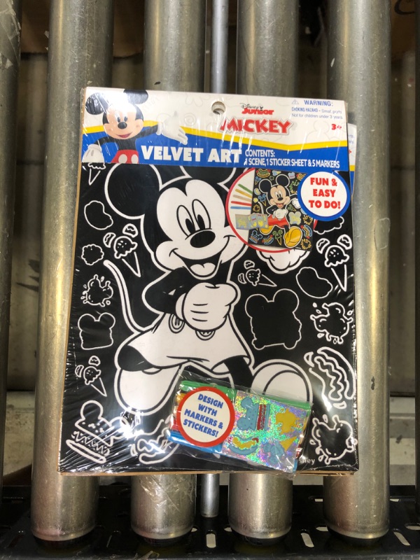 Photo 1 of ***5 PACK*** DISNEY JUNIOR MICKEYVELVET ART