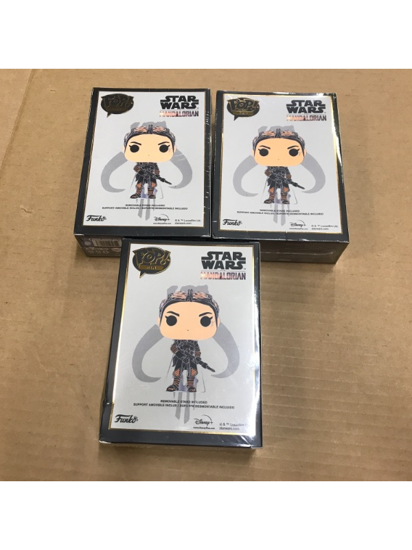 Photo 1 of 3 pcs Funko Pop! Pin Star Wars Fennec Shand  
