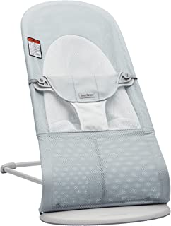 Photo 1 of BabyBjörn Bouncer Balance Soft, Light Gray Frame, Mesh, Silver/White, Box Packaging Damaged, Item is New

