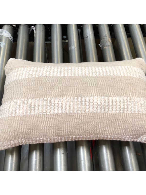 Photo 2 of Woven Linework Lumbar Throw Pillow - Threshold™?