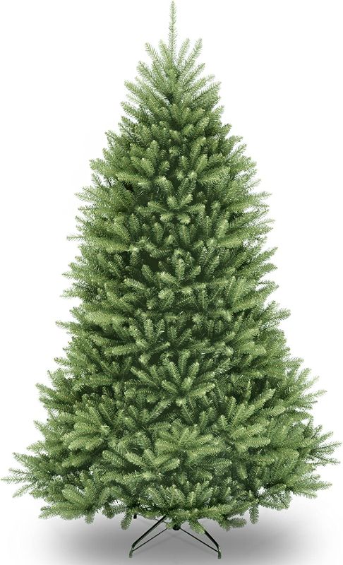 Photo 1 of 7.5ft National Christmas Tree Company North Valley Spruce Hinged Full Artificial Christmas Tree