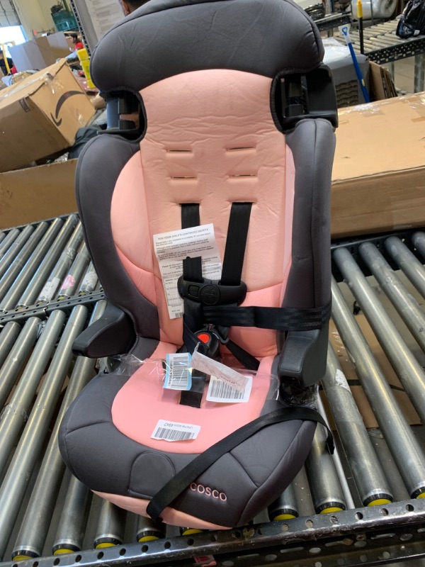 Photo 1 of Cosco Finale DX 2 in 1 Booster Car SEAT, Pink, No Box Packaging, Moderate Use, Scratches and Scuffs on item
