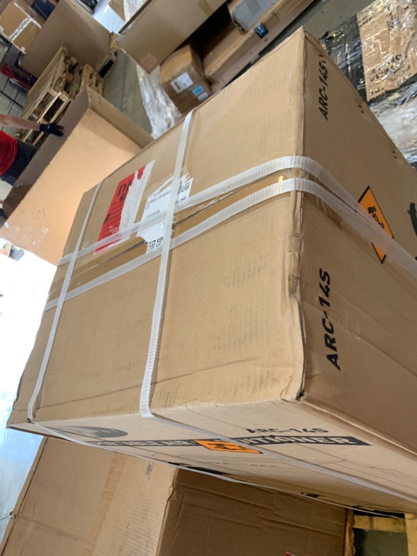 Photo 3 of 14,000 BTU Portable Air Conditioner with Dehumidifier and Remote, Box Packaging Damaged, Factory Sealed, Opened for inspection, Item is New