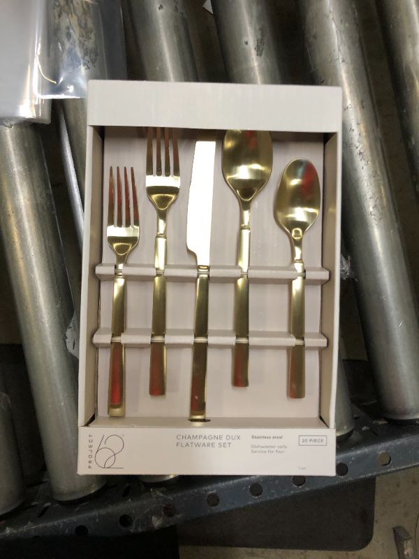 Photo 2 of 20pc Stainless Steel Silverware Set - Project 62™
