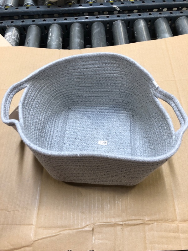 Photo 3 of Bath Basket Small Crate Gray - Threshold™--2pack