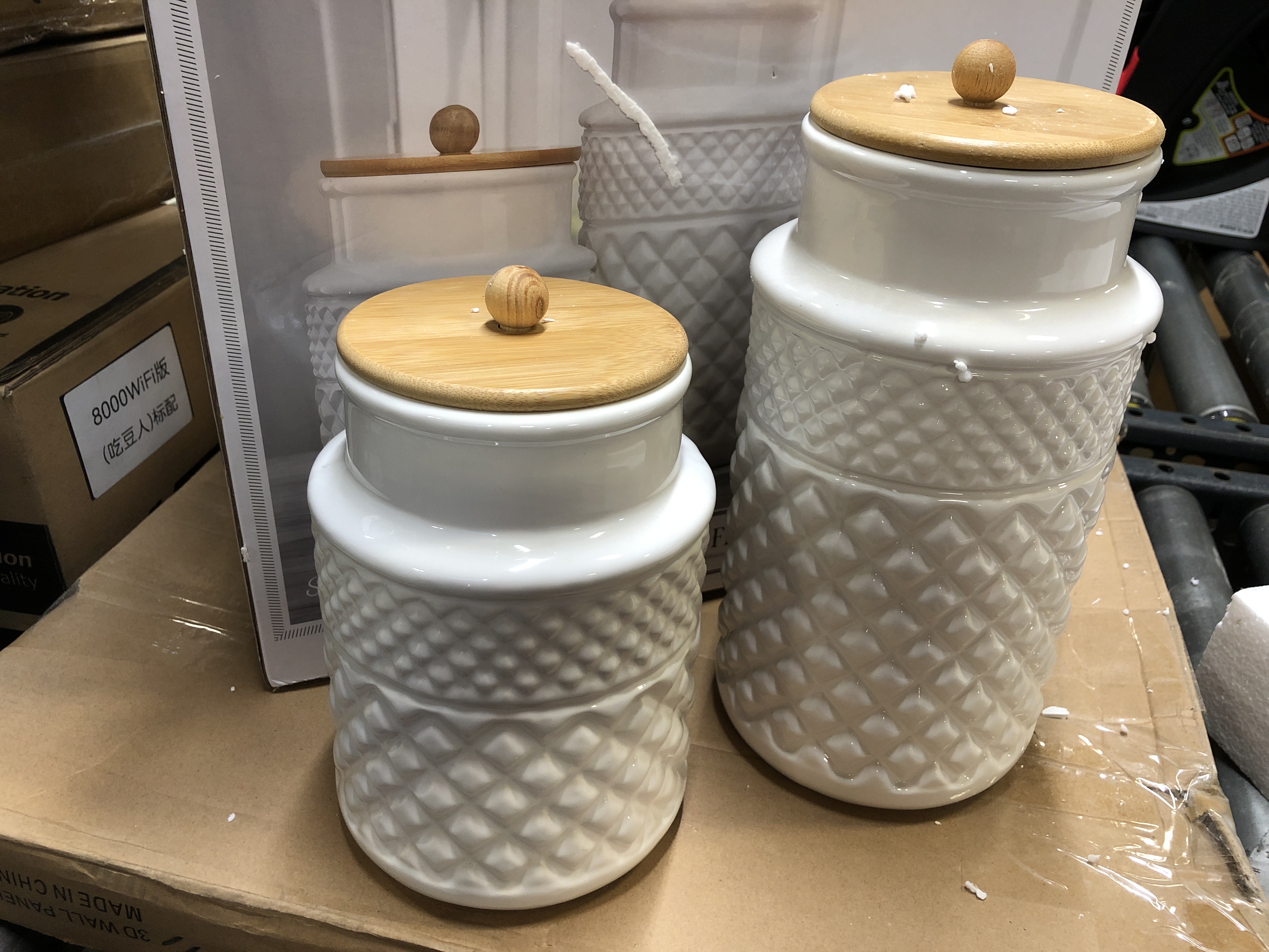 Photo 1 of 2 Ceramic Containers small 