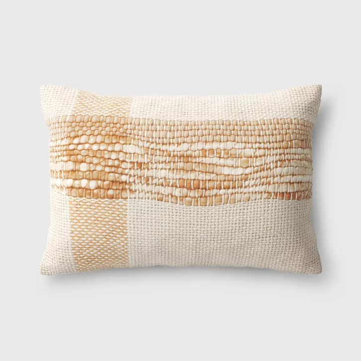 Photo 1 of Woven Plaid Throw Pillow - Threshold™ Color
Cream/Brown (qty:2)