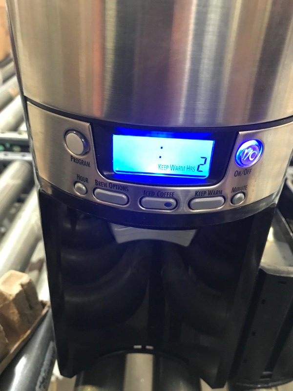 Photo 3 of Hamilton Beach Brewstation Dispensing Coffee Maker with 12 Cup Internal Brew Pot, Removable Reservoir, Black & Stainless Steel
