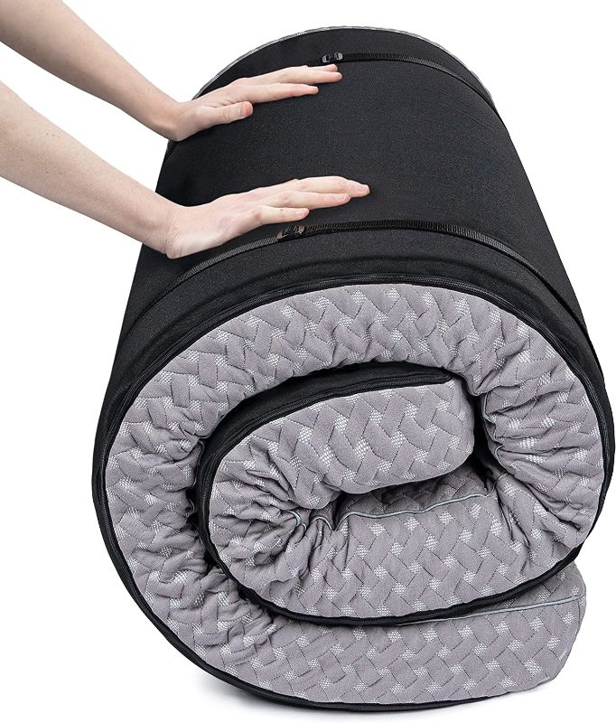 Photo 1 of  Camping Mattress, Portable Memory Foam Roll Up Floor Mat/Pad for Travel or Home 
53 INCHES LONG