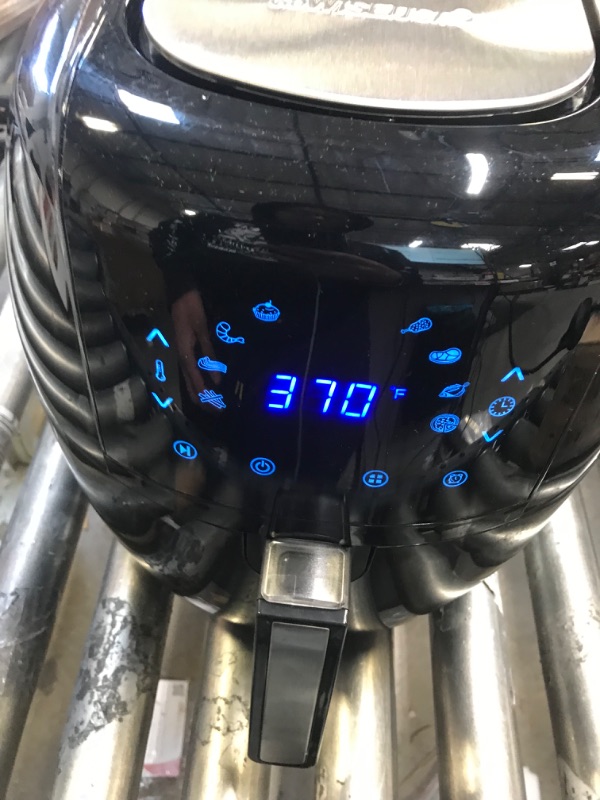 Photo 3 of GoWISE USA 5.5 Liter 8-in-1 Electric Air Fryer
