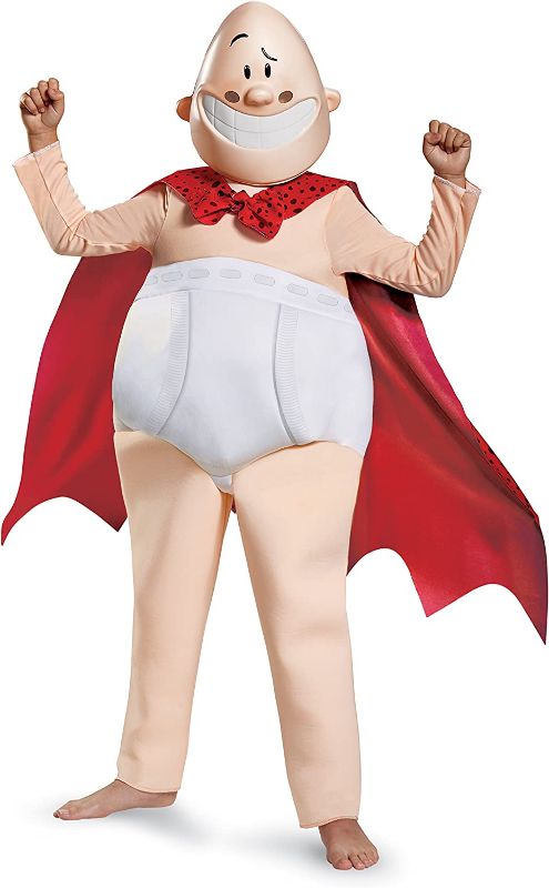 Photo 1 of Captain Underpants Movie Deluxe Costume, Small (4-6)
